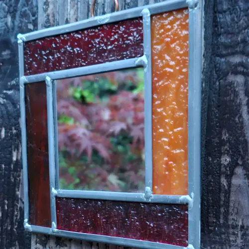 Square mirror